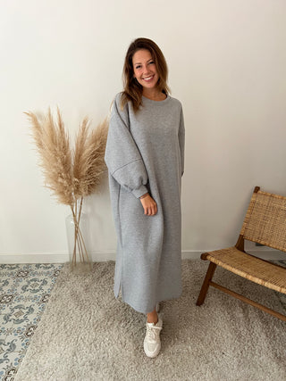 Grey Sophia sweater dress