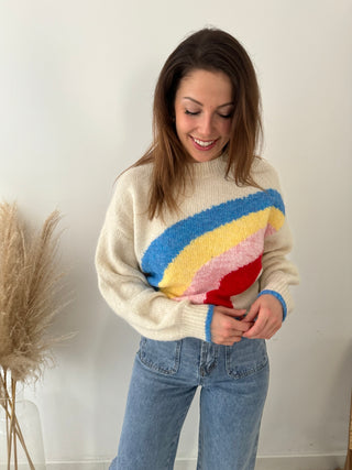 Rainbow knit