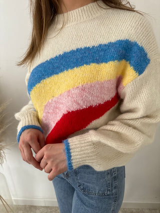 Rainbow knit