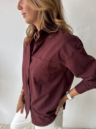 Classic burgundy shirt