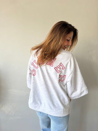 Grey summer top