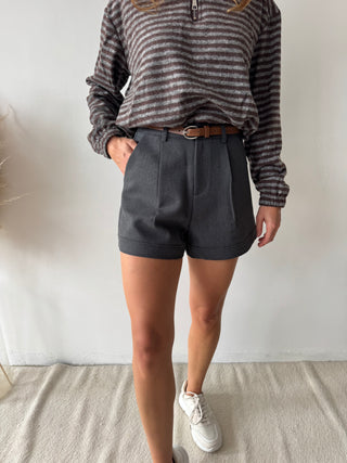 Grey belt short