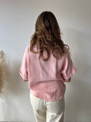 Light pink tetra blouse