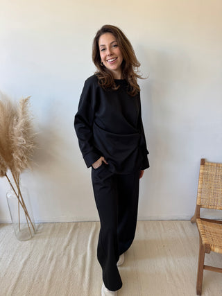 Black soft knot set