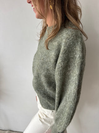 Kaki autumn knit