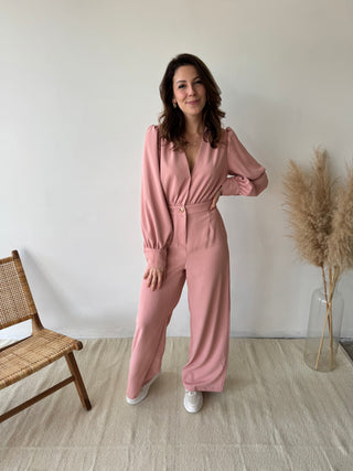 Pink classy jumpsuit