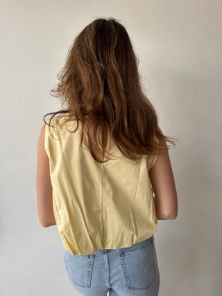 Yellow summer top
