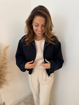 Navy bomberjacket