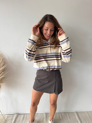 Brown skort
