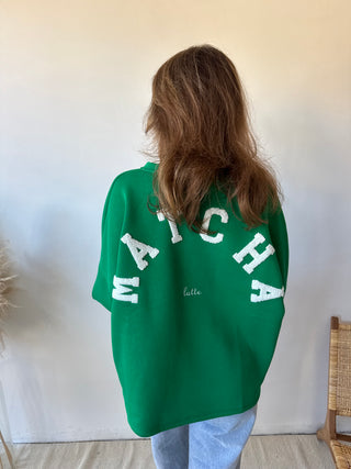 Matcha green sweater