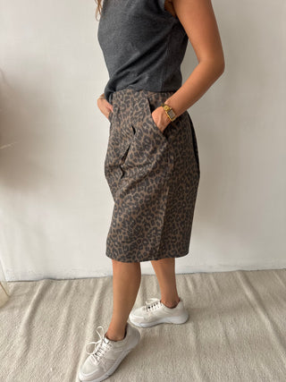 Leopard jorts