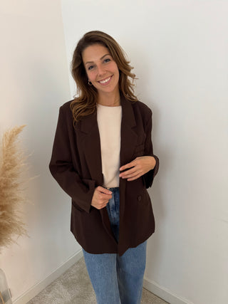 Brown blazer