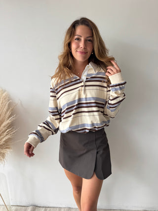 Brown skort