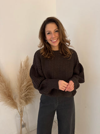 Cosy brown knit