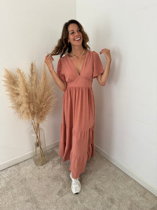 Dreamy old pink dress