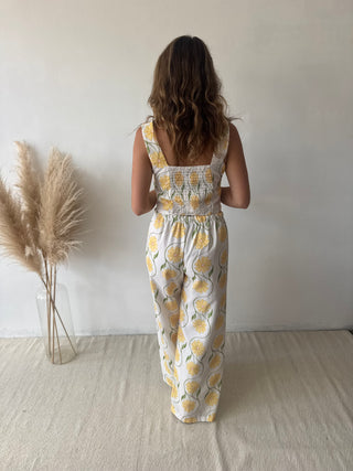 Yellow flowers summer set