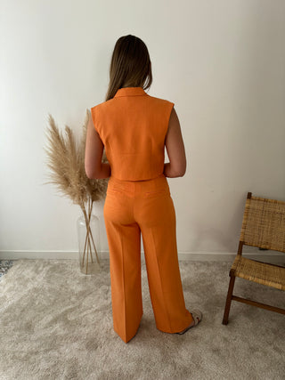 Orange suit