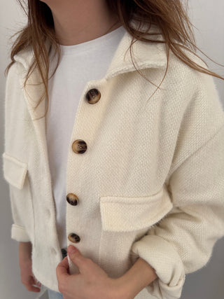 White spring jacket