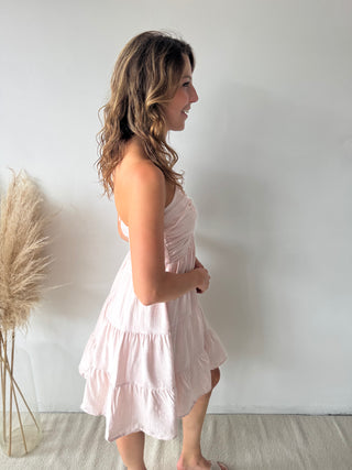 Pink summer dress