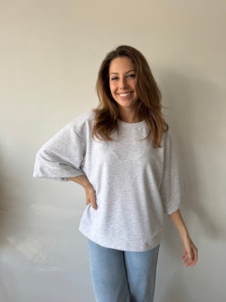 Grey summer top