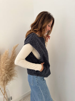 Marine fall gilet