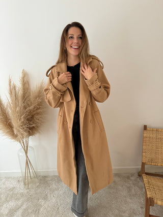 Camel classic coat