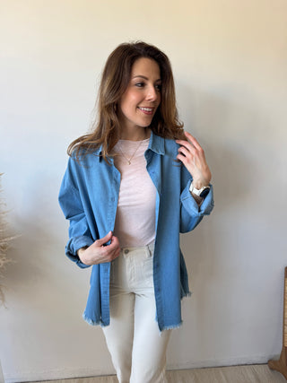 Iconic denim shirt