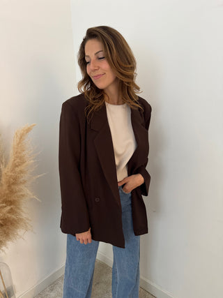 Brown blazer