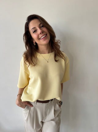 Super soft yellow t-shirt