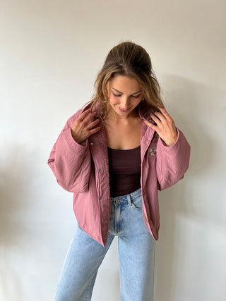 Old pink reversible jacket