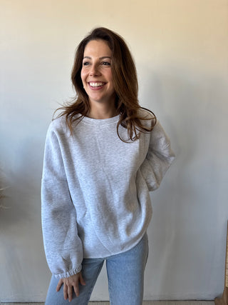 Pilates grey sweater