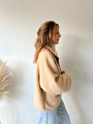 Terracotta reversible jacket