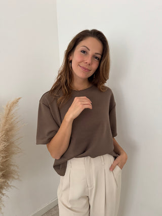Super soft light brown t-shirt