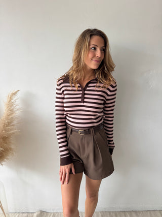 Coffee belt short