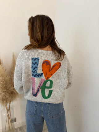 Love grey knit