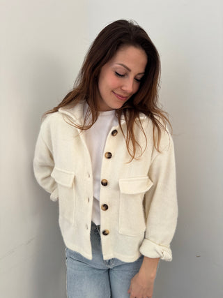 White spring jacket