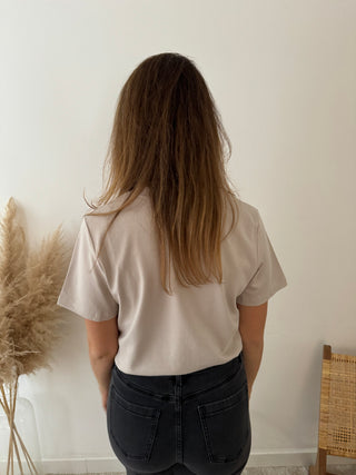 Basic beige t-shirt