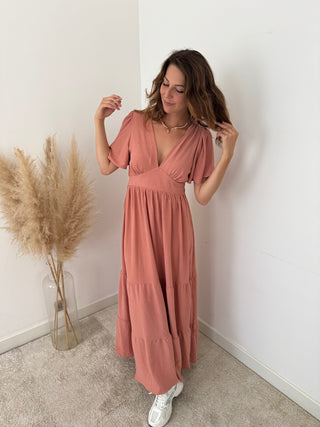 Dreamy old pink dress