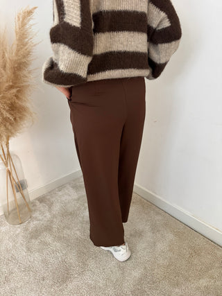 Brown classy pants