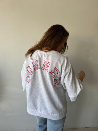Grey summer top