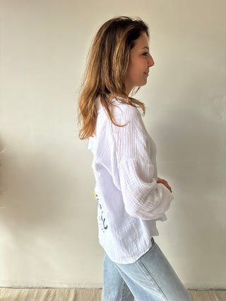 Limon cello tetra blouse