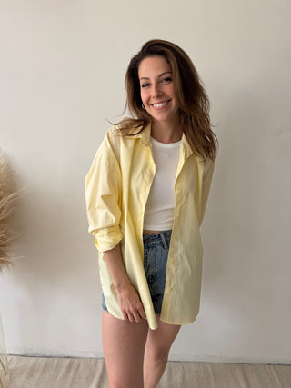 Yellow let me shine shirt
