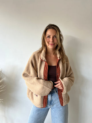 Terracotta reversible jacket