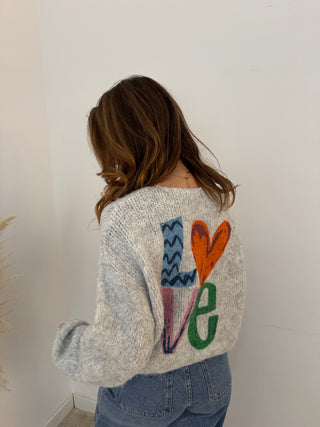 Love grey knit