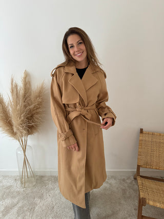 Camel classic coat