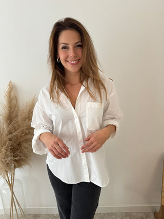 Perfect classic white blouse