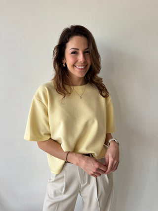 Super soft yellow t-shirt