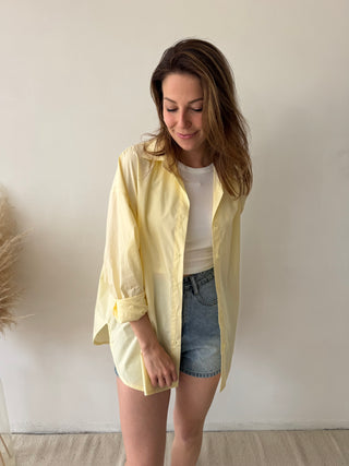 Yellow let me shine shirt