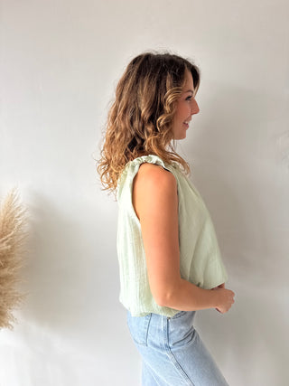 Mint summer top