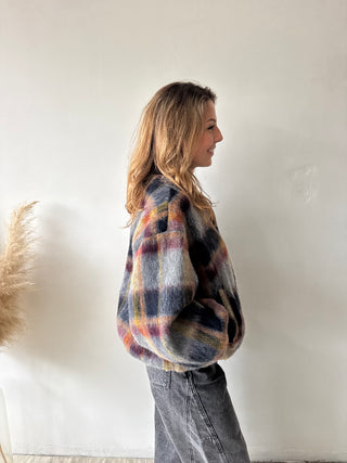 Colorful autumn jacket